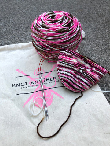knitting socks