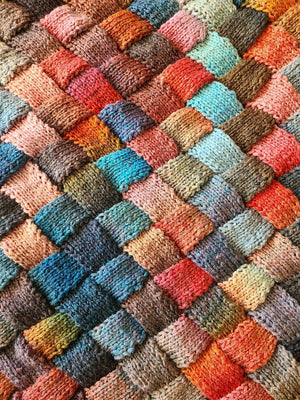 Shop sample: Berry Basket Blanket