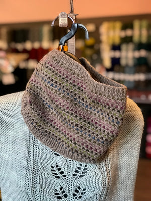 Shop Sample: Bundle Up! Colorwork Cowl