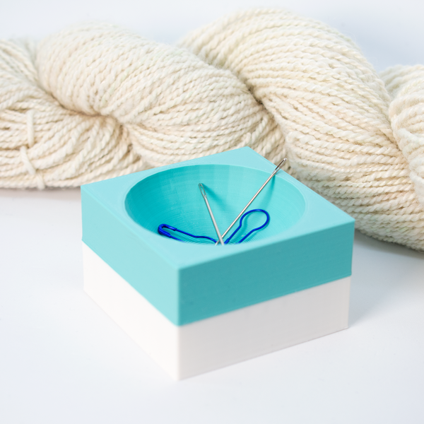 Magnetic Cube Notions Dish aqua - Knot Another Hat