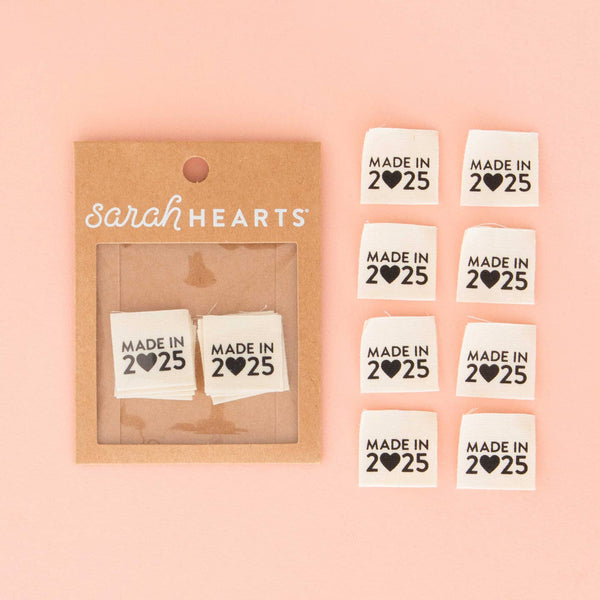 sarah hearts organic cotton project labels made in 2025 - Knot Another Hat