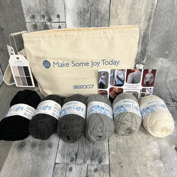 berroco lanas light mini color pack twilight - Knot Another Hat