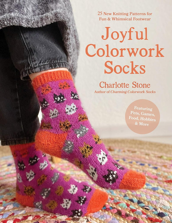 joyful colorwork socks - Knot Another Hat
