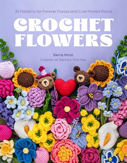 crochet flowers - Knot Another Hat