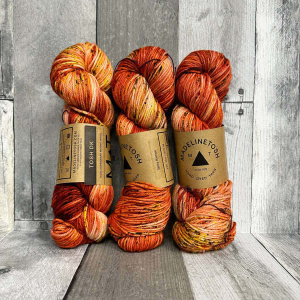 madelinetosh tosh dk HOTM: spicy ramen - Knot Another Hat