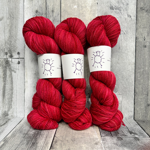 lavendersheep shaniko fingering hearts - Knot Another Hat