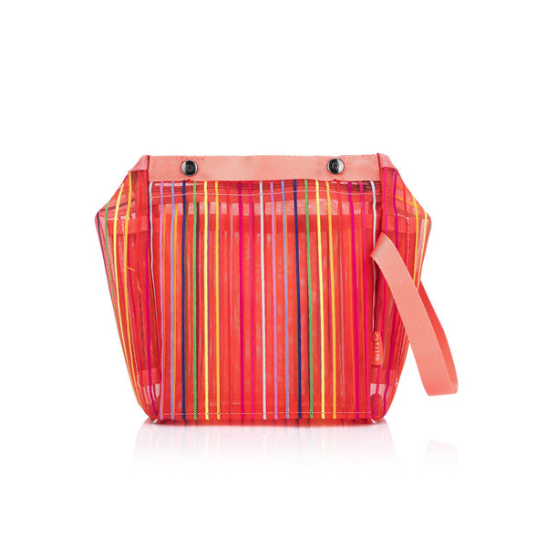 della q oh snap sack small / rainbow sunset - Knot Another Hat