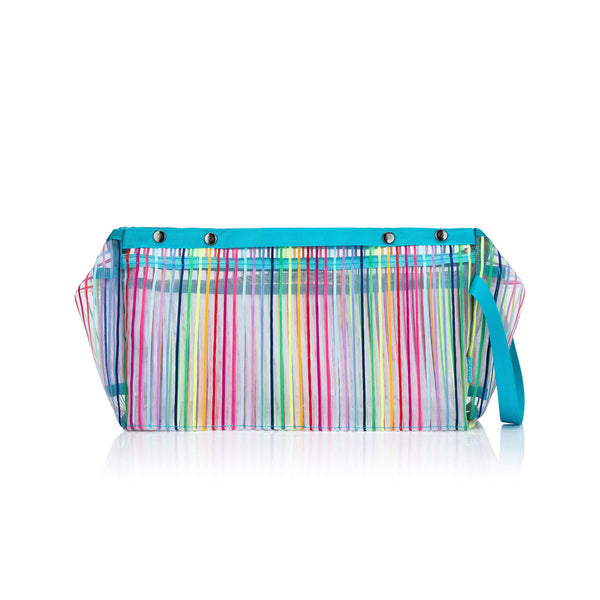 della q oh snap sack large / rainbow ocean - Knot Another Hat