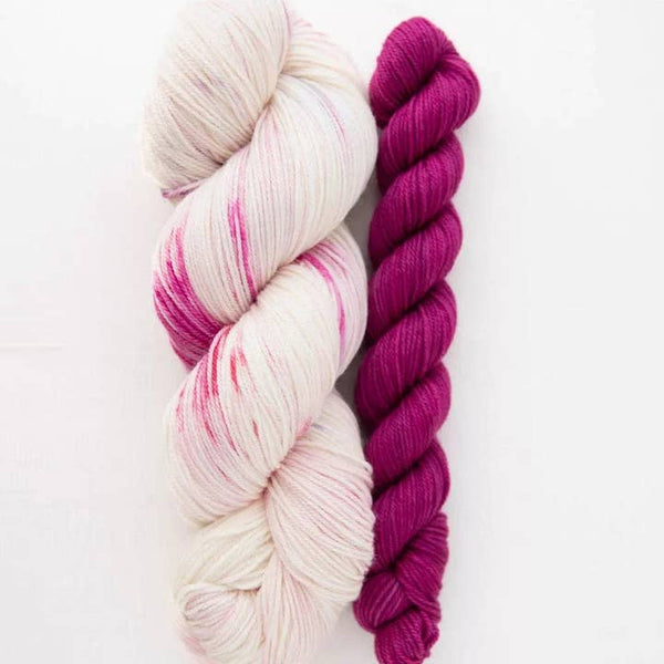sweet georgia yarns tough love sock kits bell heather - Knot Another Hat