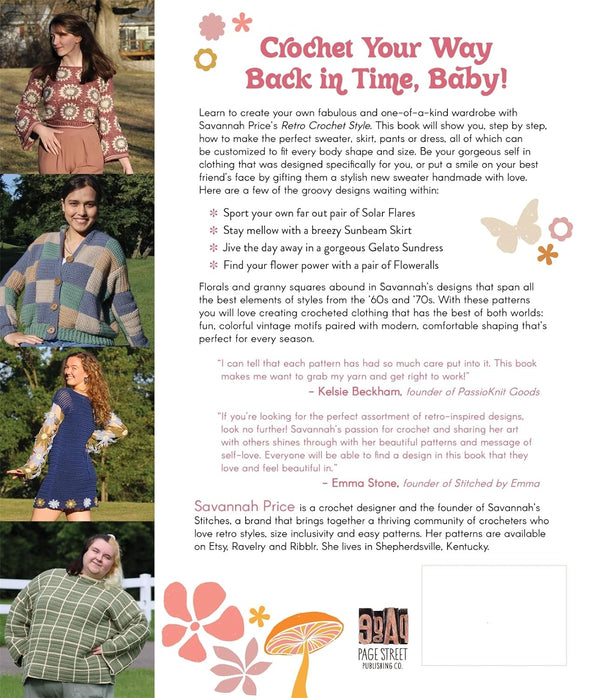 retro crochet style  - Knot Another Hat