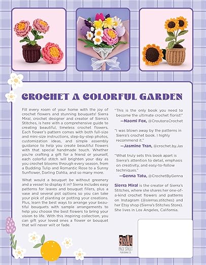 crochet flowers - Knot Another Hat