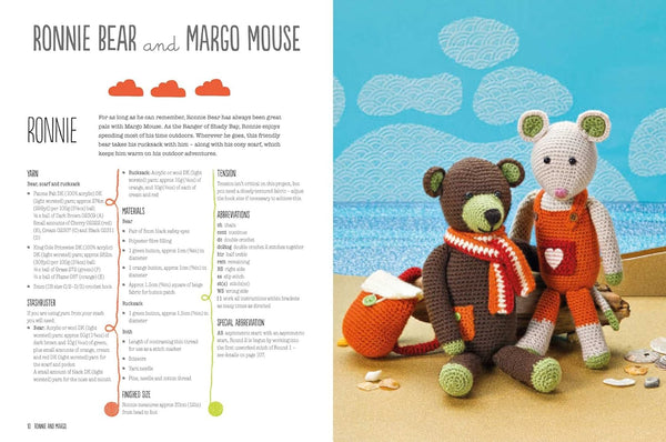 crocheted animal friends  - Knot Another Hat