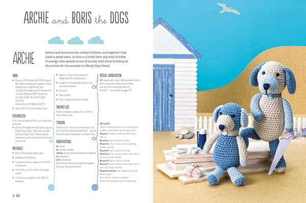 crocheted animal friends  - Knot Another Hat