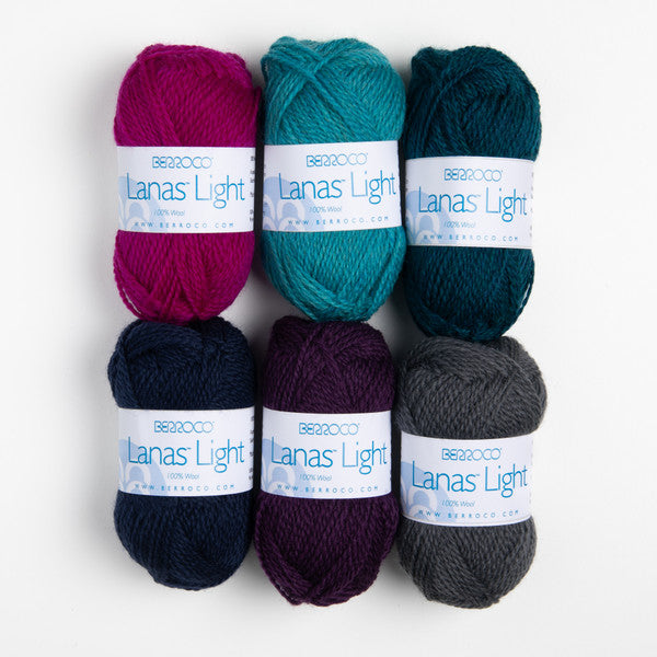 berroco lanas light mini color pack nocturne glow - Knot Another Hat