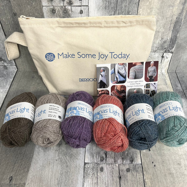 berroco lanas light mini color pack cool beach - Knot Another Hat