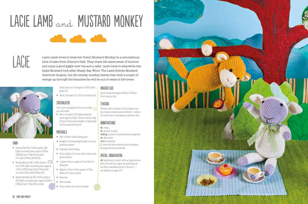 crocheted animal friends  - Knot Another Hat