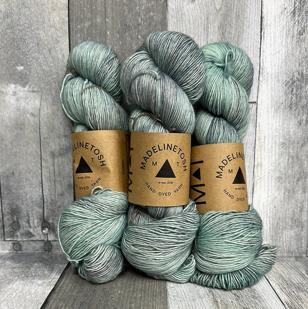 madelinetosh tosh merino light celadon - Knot Another Hat