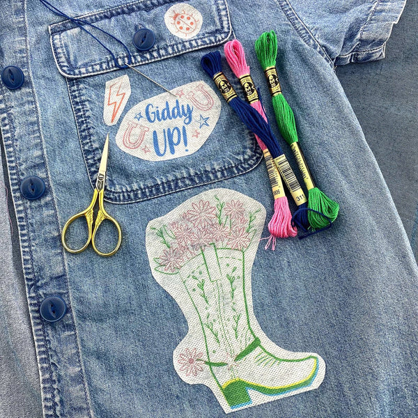 keller designs stick it stitch it water soluble embroidery patterns - Knot Another Hat