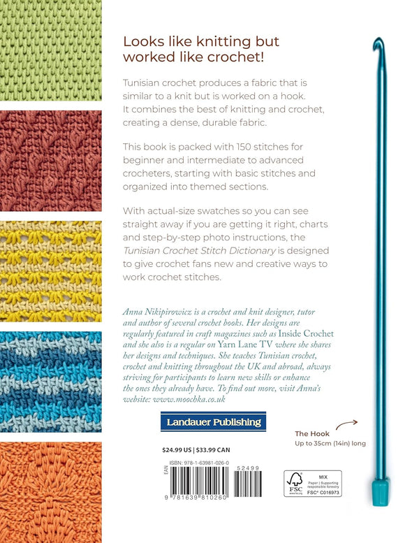 tunisian crochet stitch dictionary - Knot Another Hat