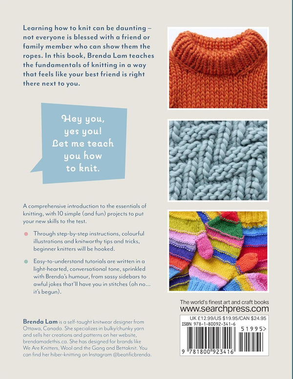how to start knitting - Knot Another Hat