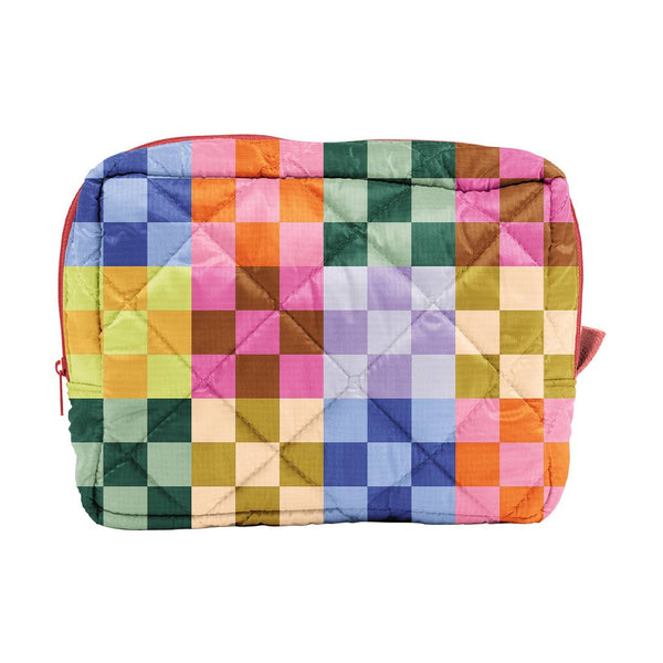 busy bee puffer zip pouch - Knot Another Hat