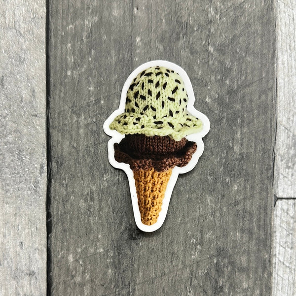 small packages knit stickers mint chip - Knot Another Hat