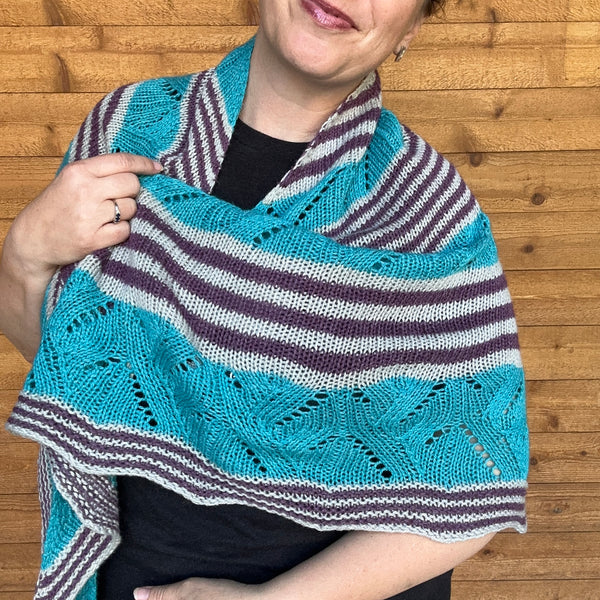 knot another hat dune shawl (download)  - Knot Another Hat