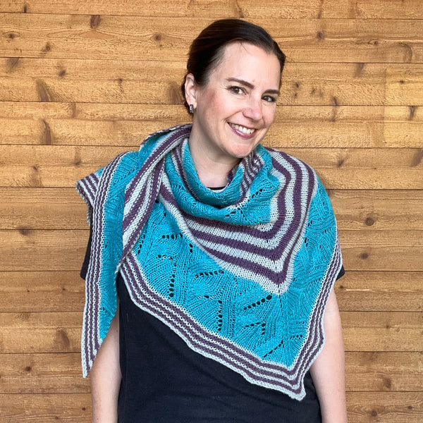 knot another hat dune shawl (download)  - Knot Another Hat