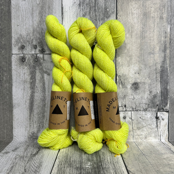 madelinetosh tosh pebble, hand-dyed edison bulb - Knot Another Hat