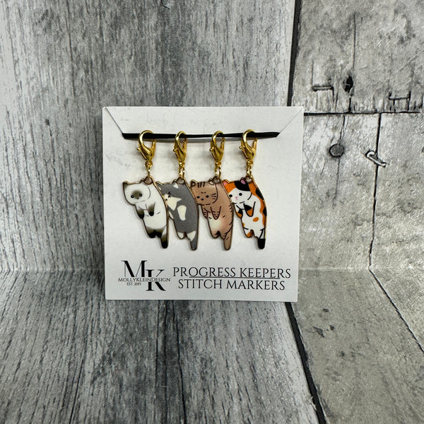 molly klein design progress keepers kitties - Knot Another Hat