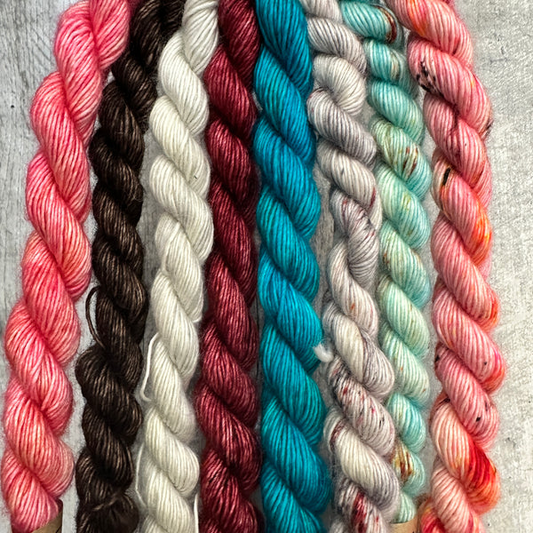 KAH 20th anniversary exclusive tosh unicorn tail bundles - Knot Another Hat