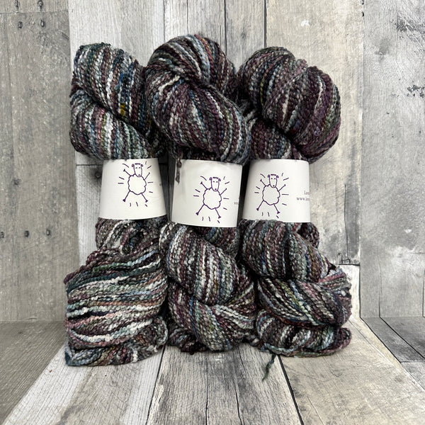 lavendersheep cozy cotton worsted galaxy light - Knot Another Hat