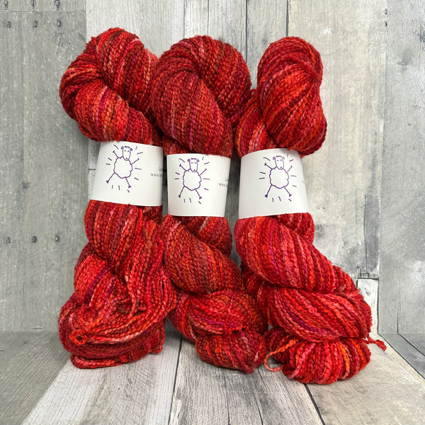 lavendersheep cozy cotton worsted hearts - Knot Another Hat