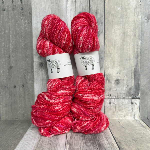 lavendersheep cozy cotton worsted flamingo - Knot Another Hat