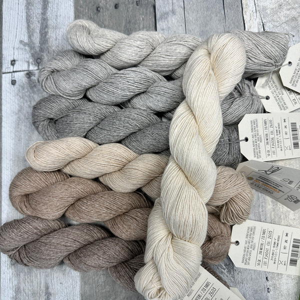 knot another hat panorama scarf grab-n-go bundles naturals - Knot Another Hat