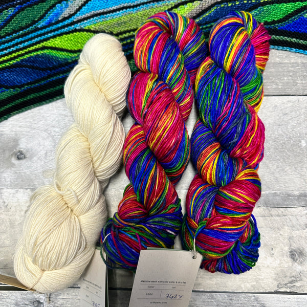 knot another hat butterfly | papillon grab-n-go bundles 3004 and Ecru - Knot Another Hat