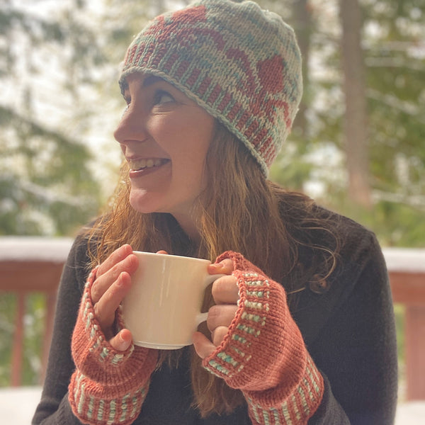 knot another hat l'aventure hat and mitts  - Knot Another Hat