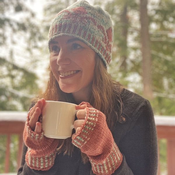 knot another hat l'aventure hat and mitts  - Knot Another Hat