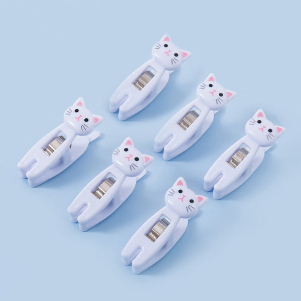 coley kitty clips white - Knot Another Hat