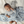 Load image into Gallery viewer, bleu la la luxury cotton swaddling blanket - Knot Another Hat