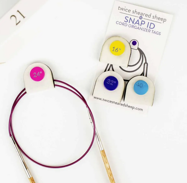 twice sheared sheep snap ID cord organizers  - Knot Another Hat