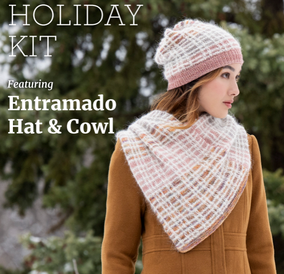 malabrigo+blue sky holiday kit 2025 - Knot Another Hat