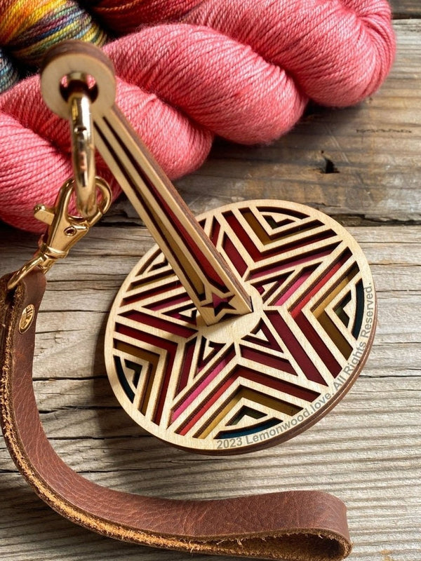 lemonwood mini-minder - floor models on sale rainbow star - Knot Another Hat