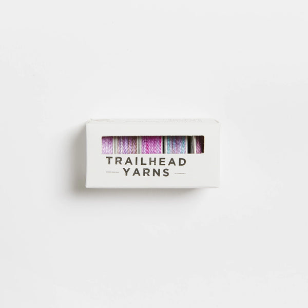 trailhead acorn bobbins cache tongue is purple - Knot Another Hat