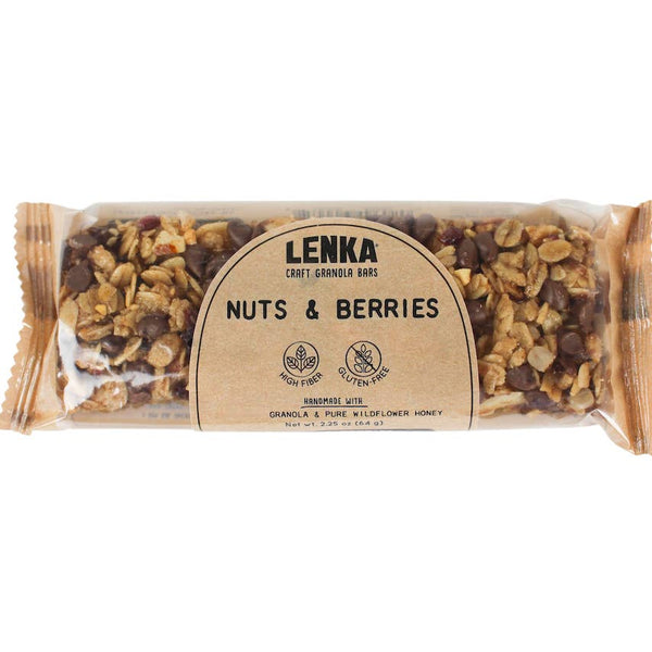 lenka craft granola bars nuts & berries - Knot Another Hat
