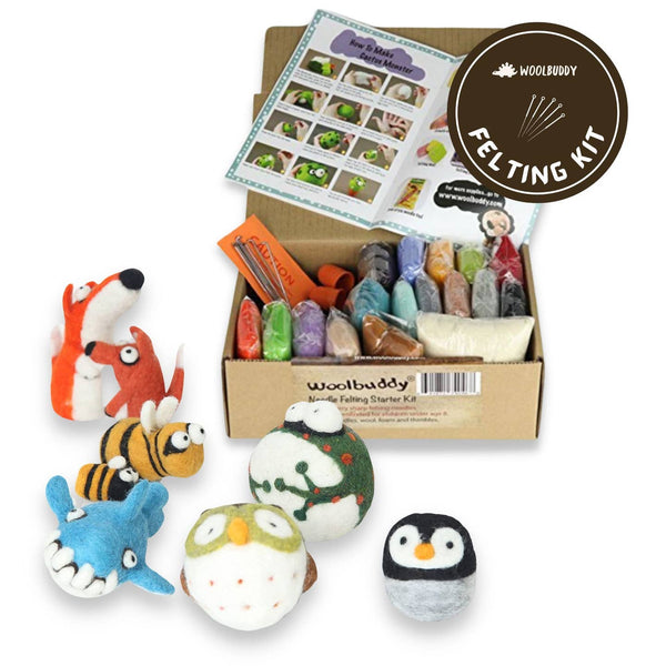woolbuddy needle felting starter kit - Knot Another Hat