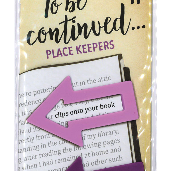 bookaroo to be continued place keepers - Knot Another Hat