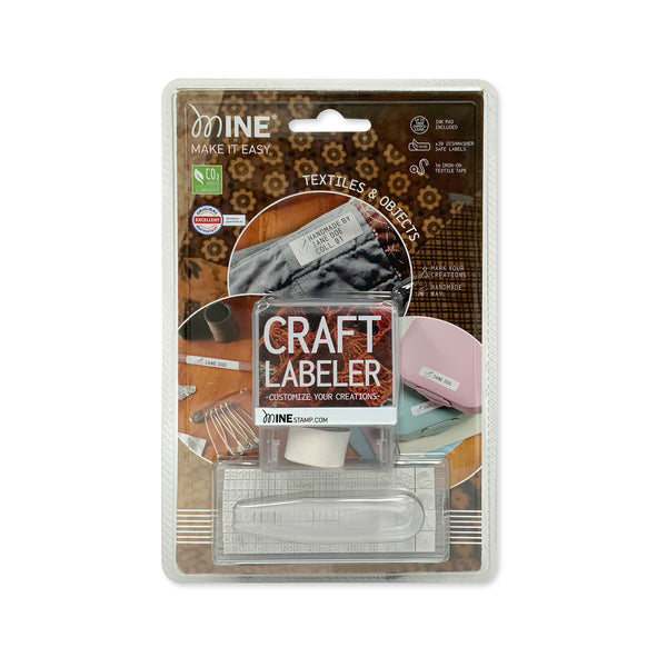 craft labeler stamp set and refill - Knot Another Hat