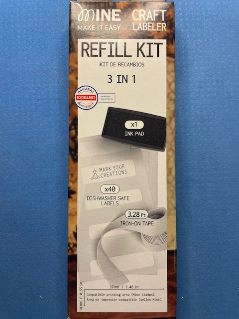 craft labeler stamp set and refill - Knot Another Hat