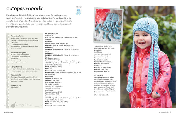 cute knitted animal scarves, socks, and more  - Knot Another Hat